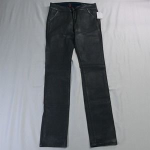 NEW‎ Chick by Nicky Hilton Fits 29 Coated Gray Stretch Skinny Jeans